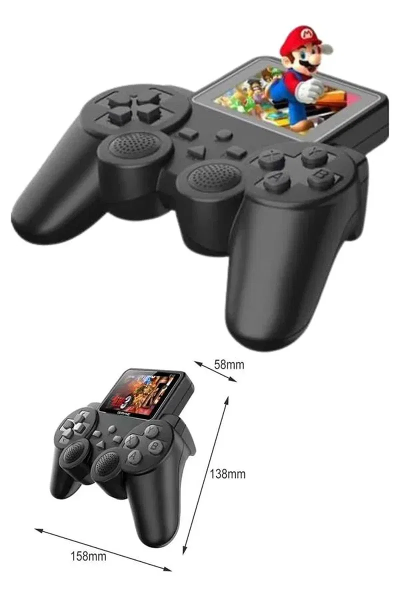S10 Gamepad 520 Oyunlu Klasik Taşınabilir Retro Oyunlar Oyun Konsolu El Atarisi görsel 4