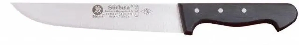 61040 - Sürmene Kasap Bıçağı 20 Cm - Kurban, Doğrama, Kesim görsel 2