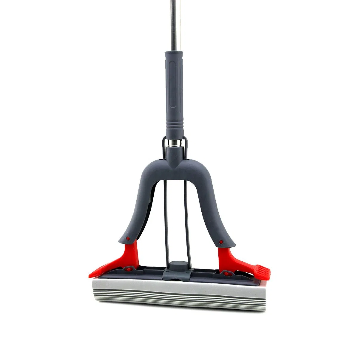 Kendinden Sıkmalı PVA Sünger Mop - Krom Sap 100 cm görsel 4