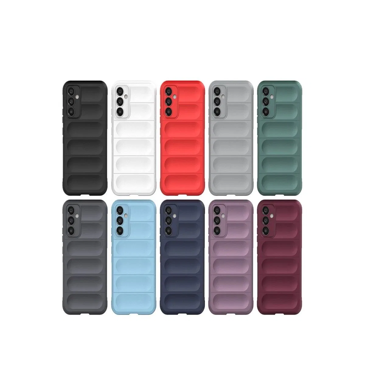 Samsung Galaxy A05s Kılıf Optimum Silikon - Krem görsel 3