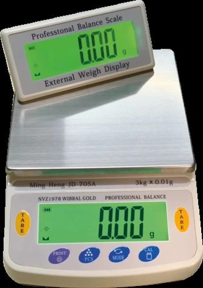 Diamond Dijital Göstergeli Çift Ekran Hassas Terazi Nvz-1978 (3 Kg-0. 01)