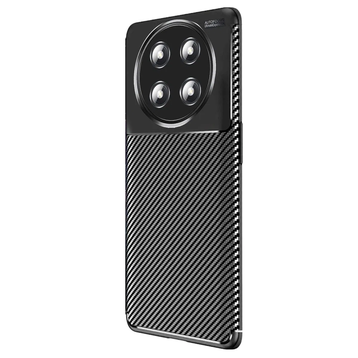 Honor Magic 7 Lite Kılıf Auto Focus Karbon Kapak - Siyah görsel 2