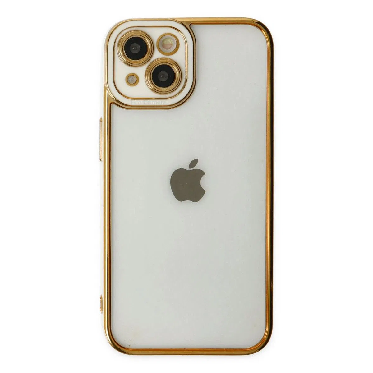 Apple İphone 14 Plus Kılıf Liva Lens Silikon - Beyaz görsel 2