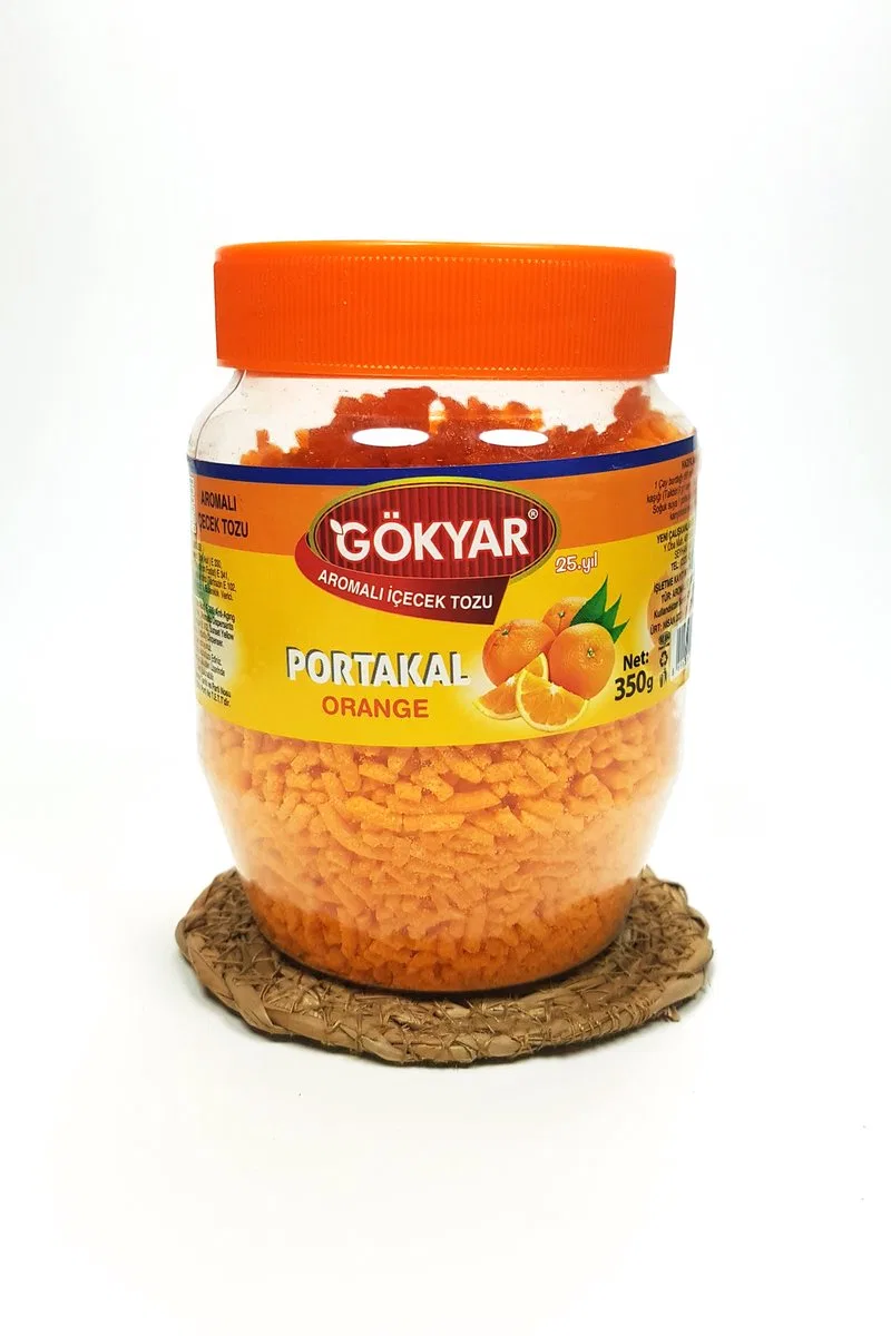 Portakal Aromalı Toz Içecek et 350 gr