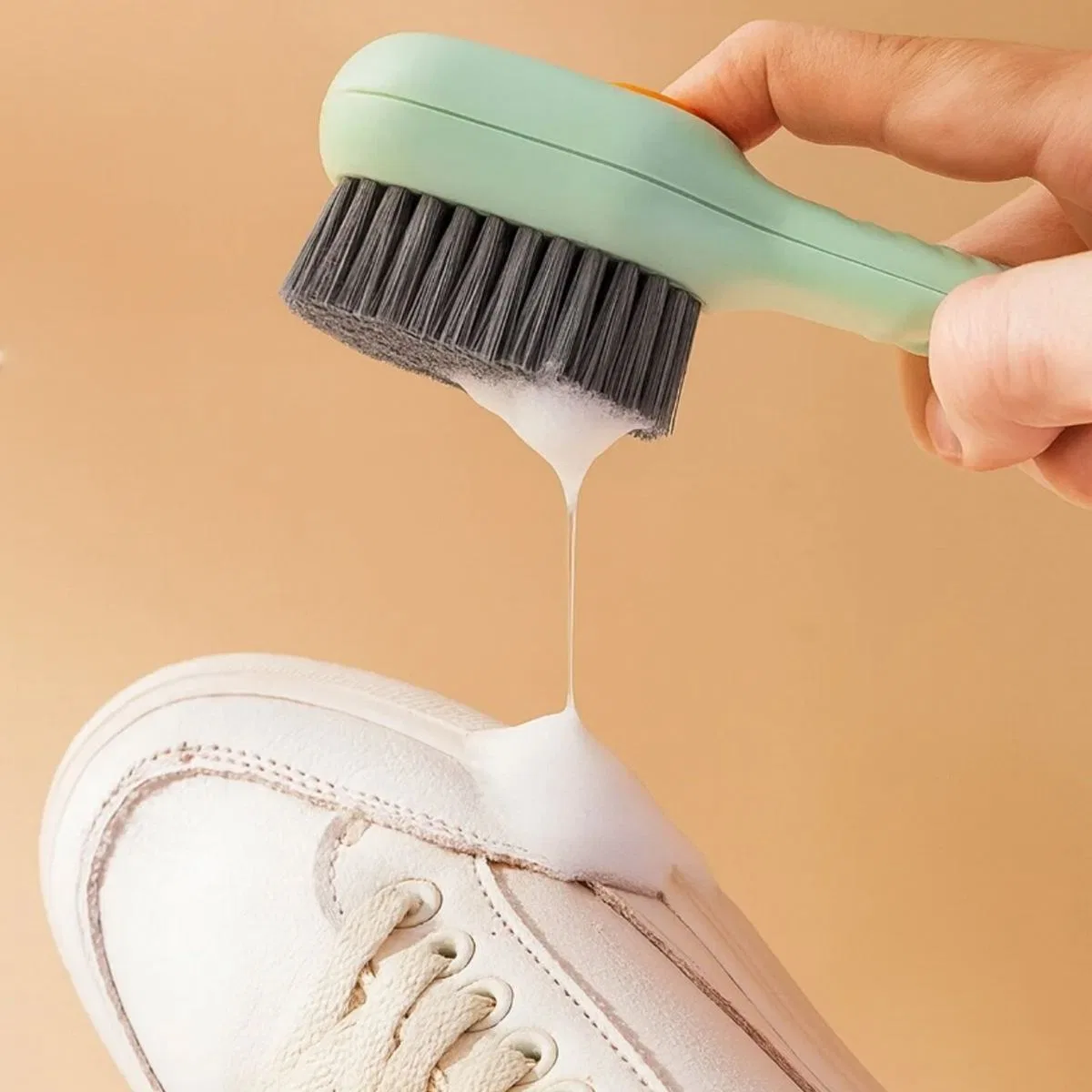 Sıvı Hazneli Bulaşık ve Ayakkabı Temizleme Fırçası (Plastik) görsel 4