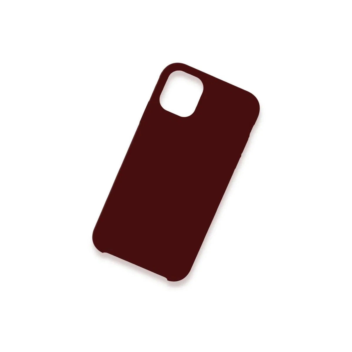 Apple İphone 12 Kılıf Lansman Legant Silikon - Bordo görsel 2