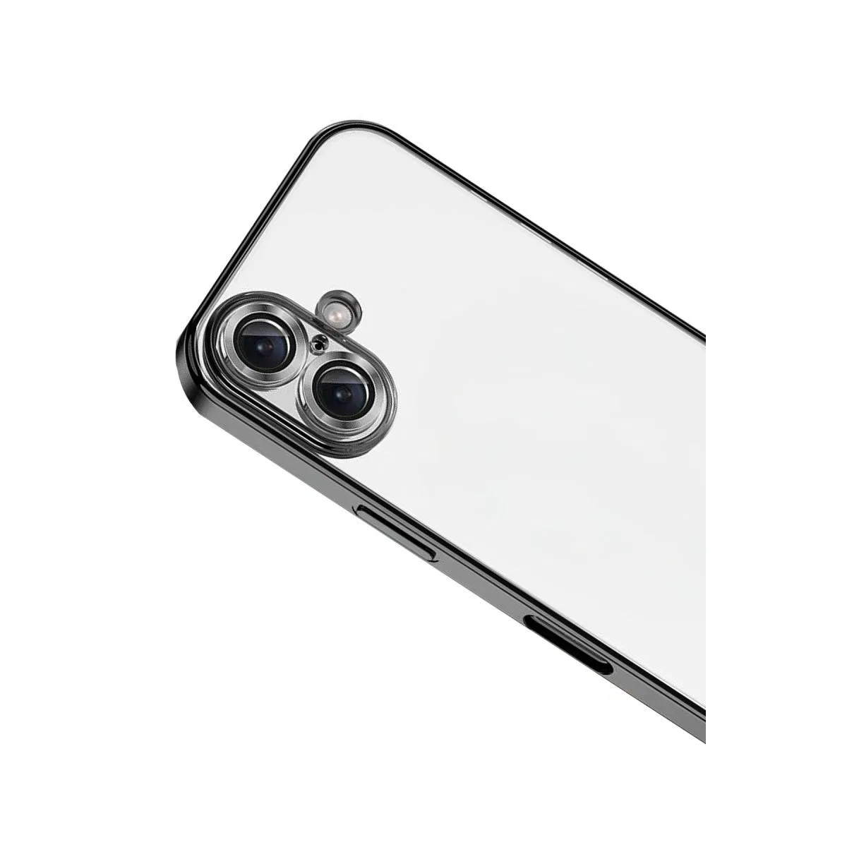 Apple İphone 17 Razer Lensli Silikon - Siyah görsel 3
