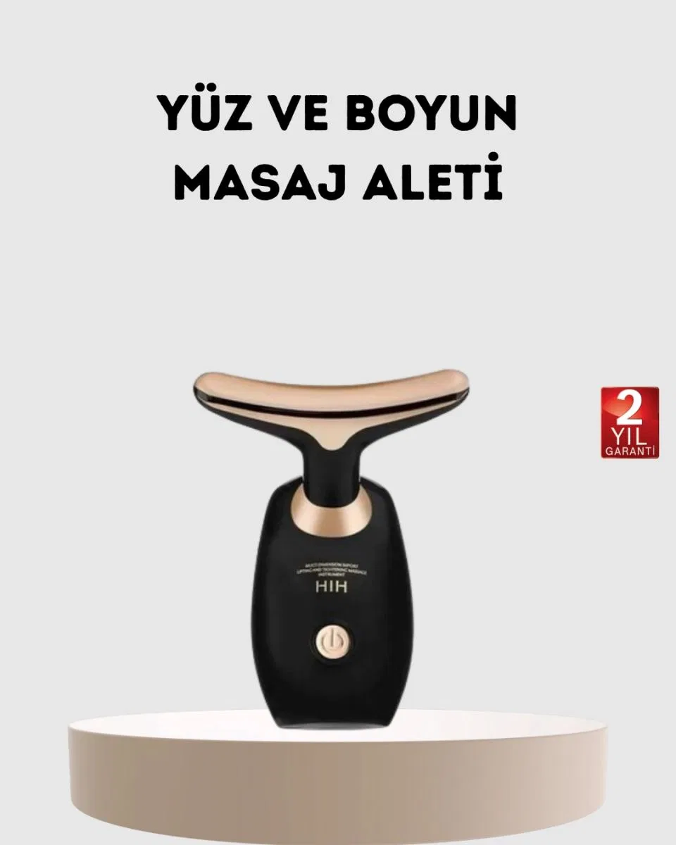 Yüz Ve Boyun İçin Cilt Sıkılaştırma Ve Kolajen Artırıcı Bakım Cihazı