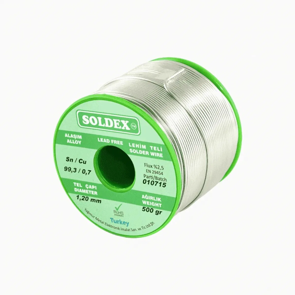 Scn100 Gümüşsüz Özel Alaşım Lehim Teli 200 Gr - 0. 5 Mm