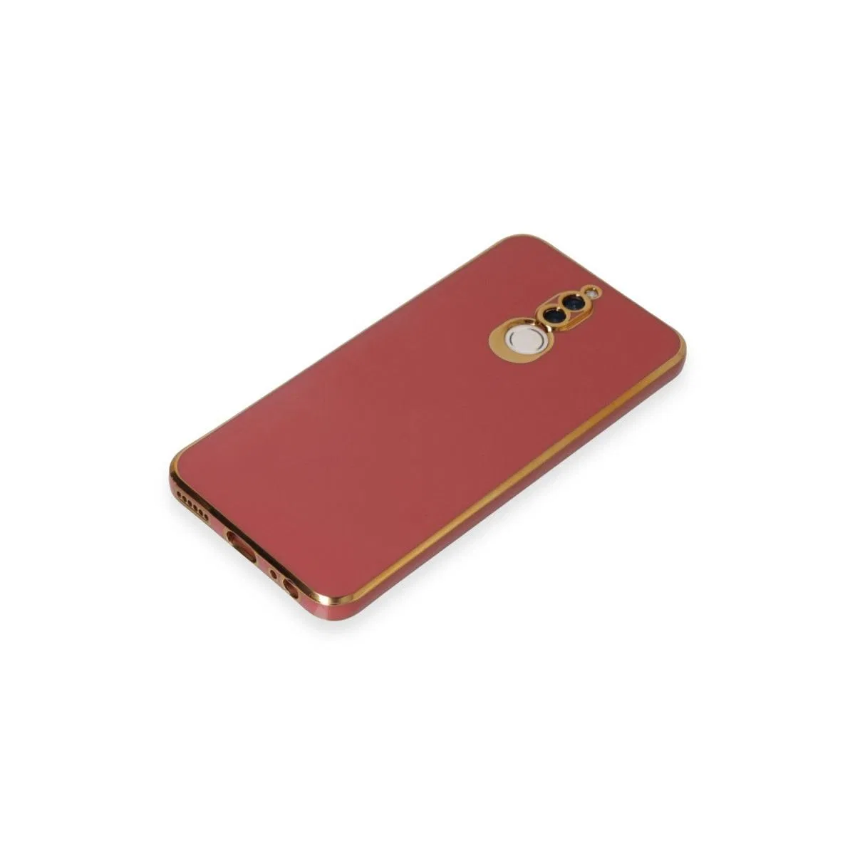 Huawei Mate 10 Lite Kılıf Volet Silikon - Kırmızı görsel 4