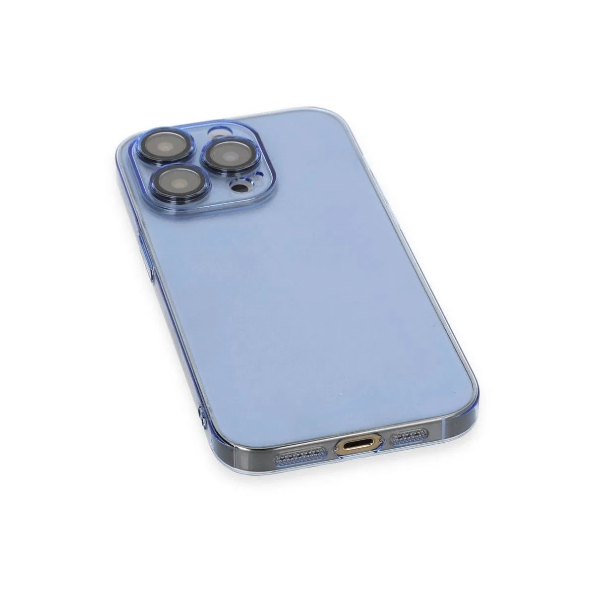 Apple İphone 14 Pro Kılıf Armada Lensli Kapak - Sierra Blue görsel 4