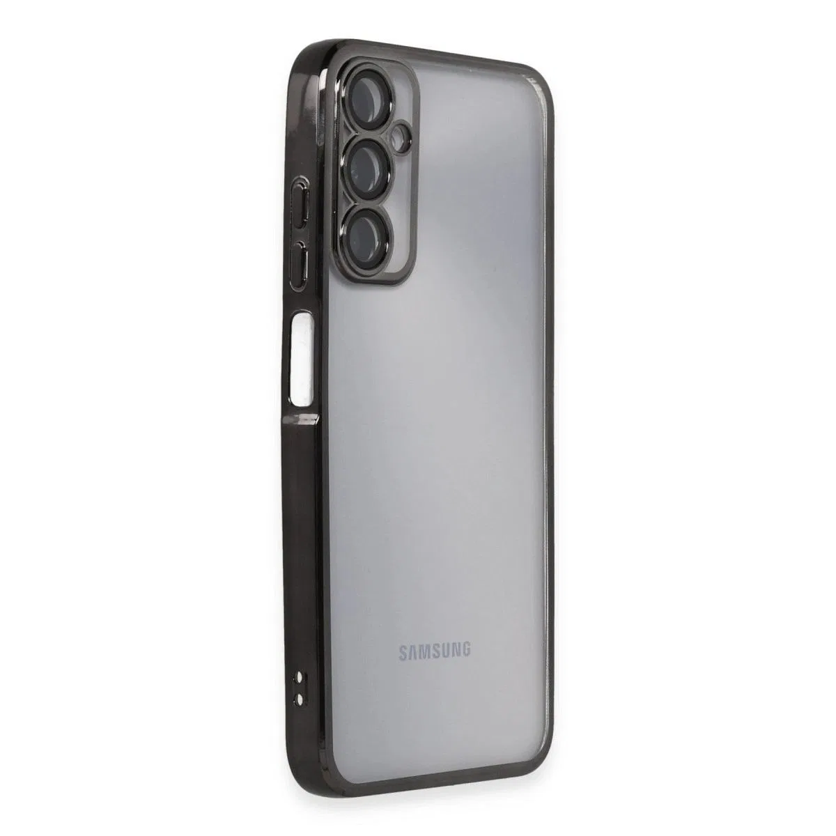 Samsung Galaxy A05s Kılıf Razer Lensli Silikon - Siyah görsel 2