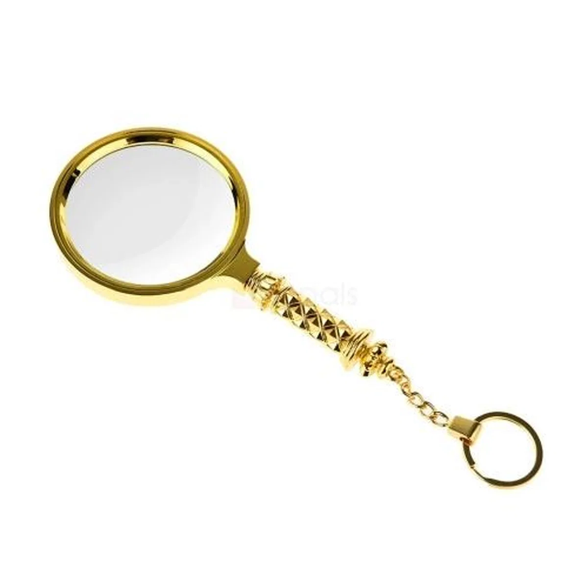 5x90mm Tüm Metal Altın Renkli, Hediye Büyüteç, optik Lensler Ile Çinko Alaşım Metal Çerçeve görsel 3