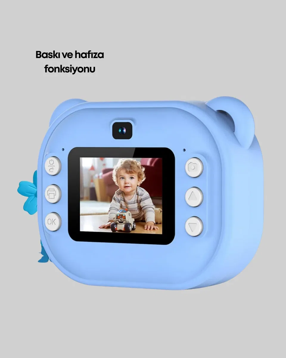 24MP HD Şipşak Kamera – Termal Baskılı, Çift Lensli HD görsel 5