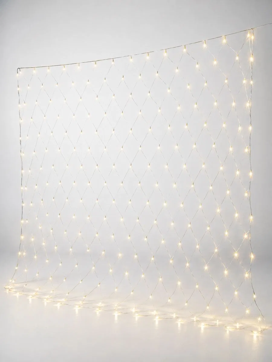 İç Ve Dış Mekân Kullanımına Uygun 3x3 Metre Led Işık Ağı görsel 3