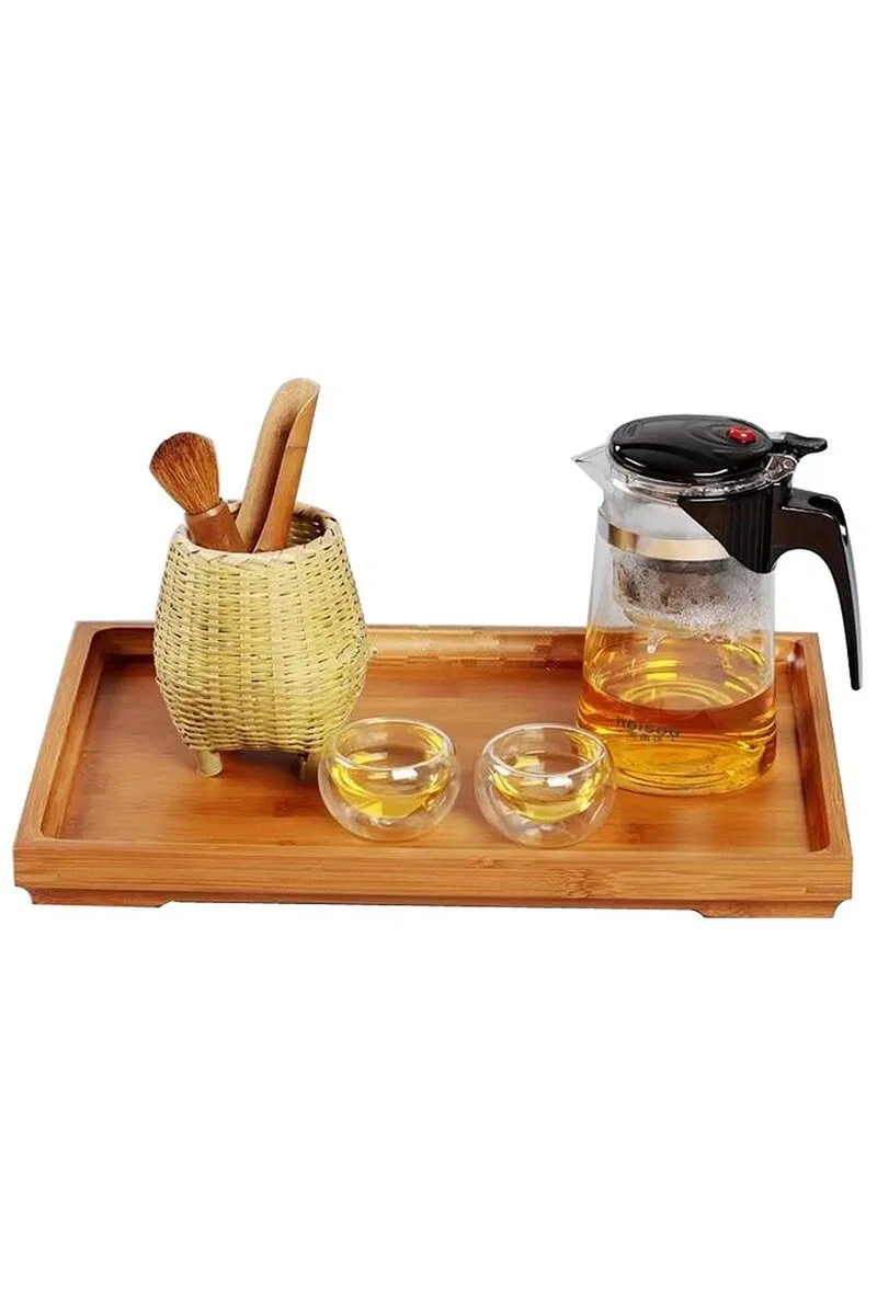Bambu Çok Amaçlı Düzenleyici Sunum Tepsisi (33 Cm X 22 Cm) Royaleks-81287 görsel 4