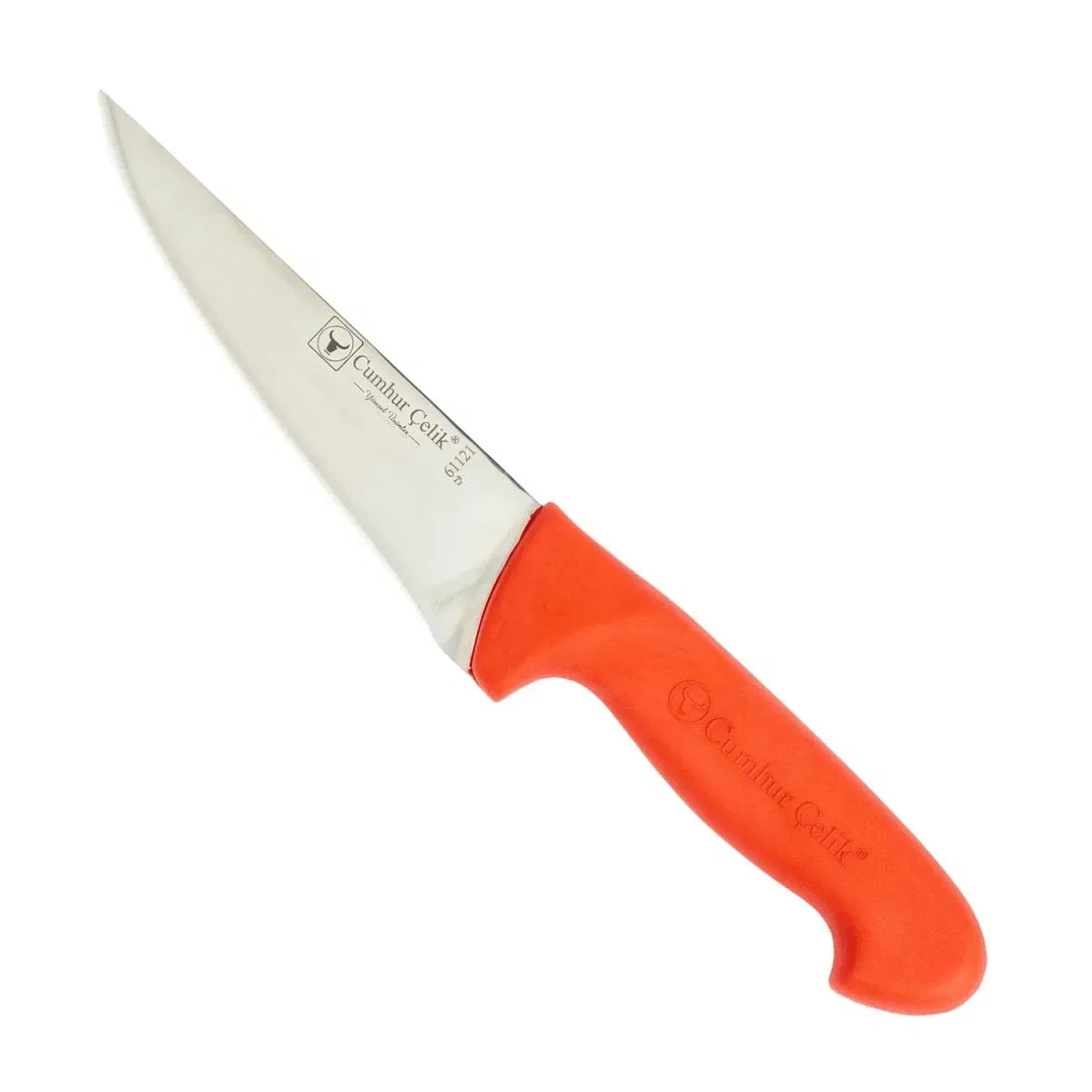 Sürmene 61121 Sivri Kasap Kurban Bıçağı, 15 Cm, Kaymaz Sap