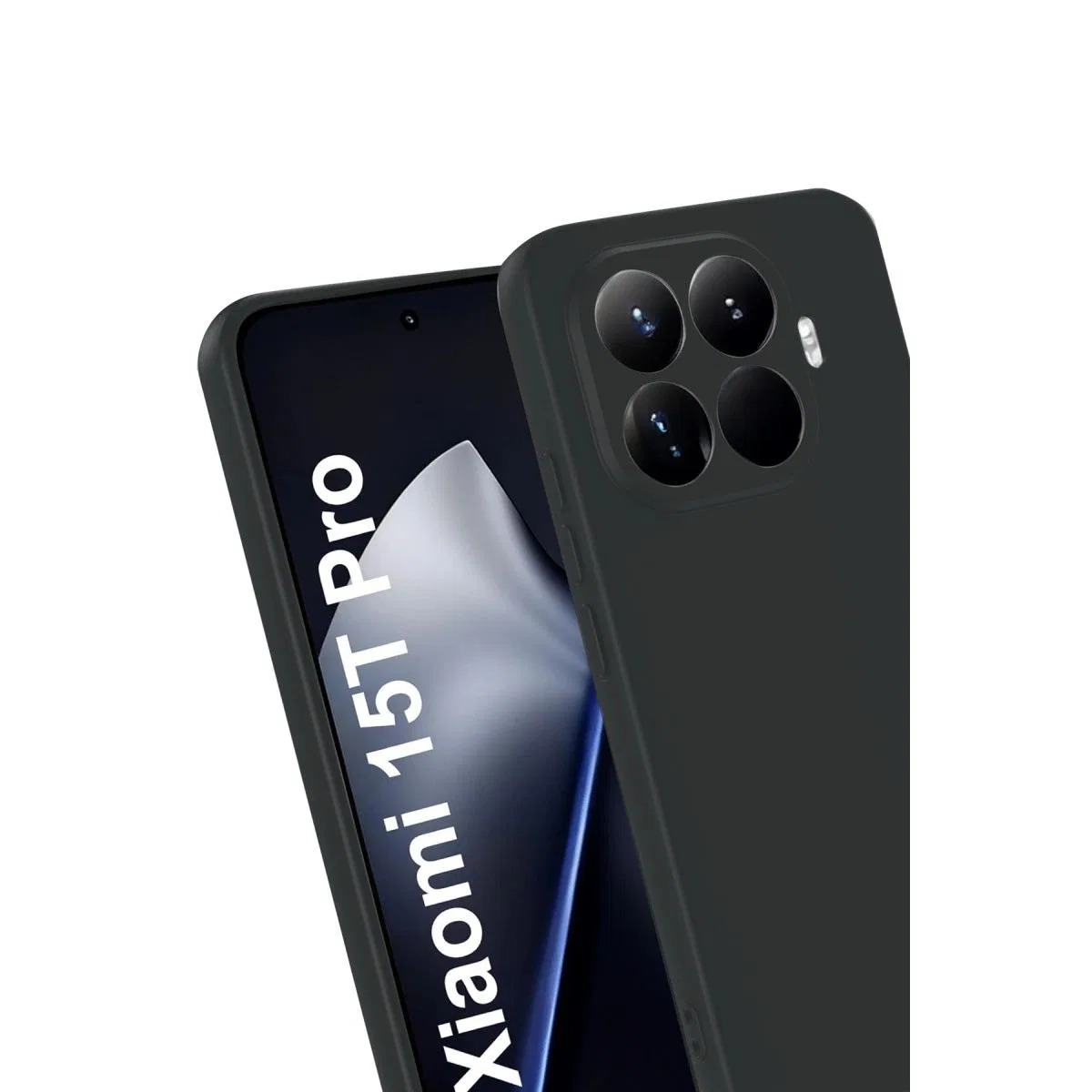 Xiaomi Mi 15t Pro First Silikon - Siyah görsel 3