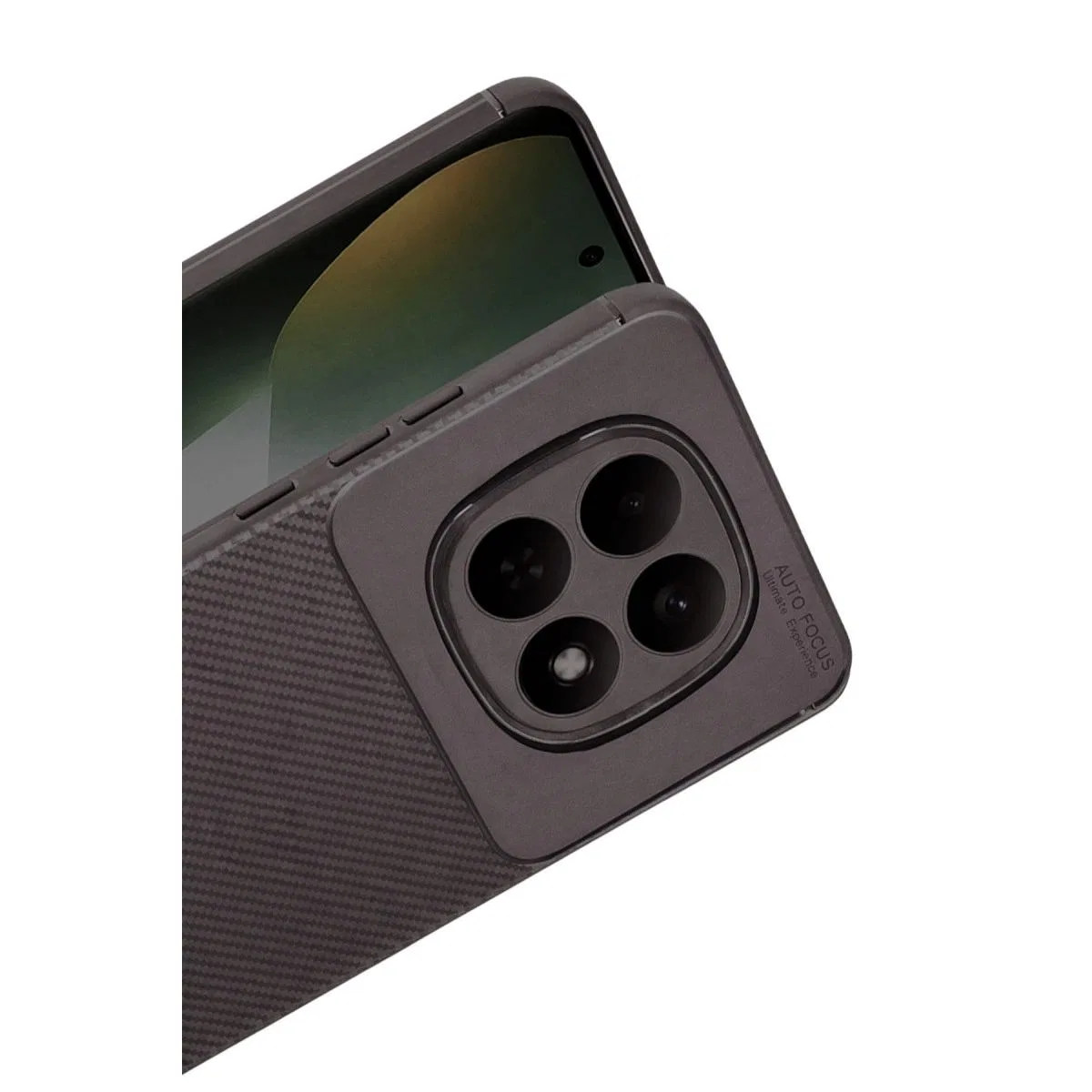 Xiaomi Redmi Note 15 Pro 5g Auto Focus Karbon Kapak - Gri görsel 4