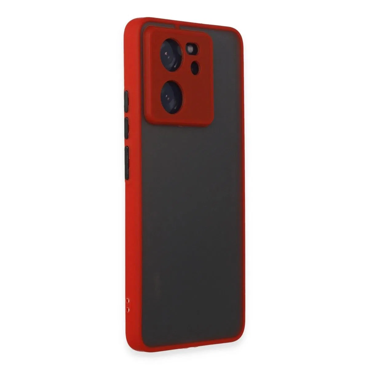 Xiaomi Mi 13t Pro Kılıf Montreal Silikon Kapak - Kırmızı görsel 2