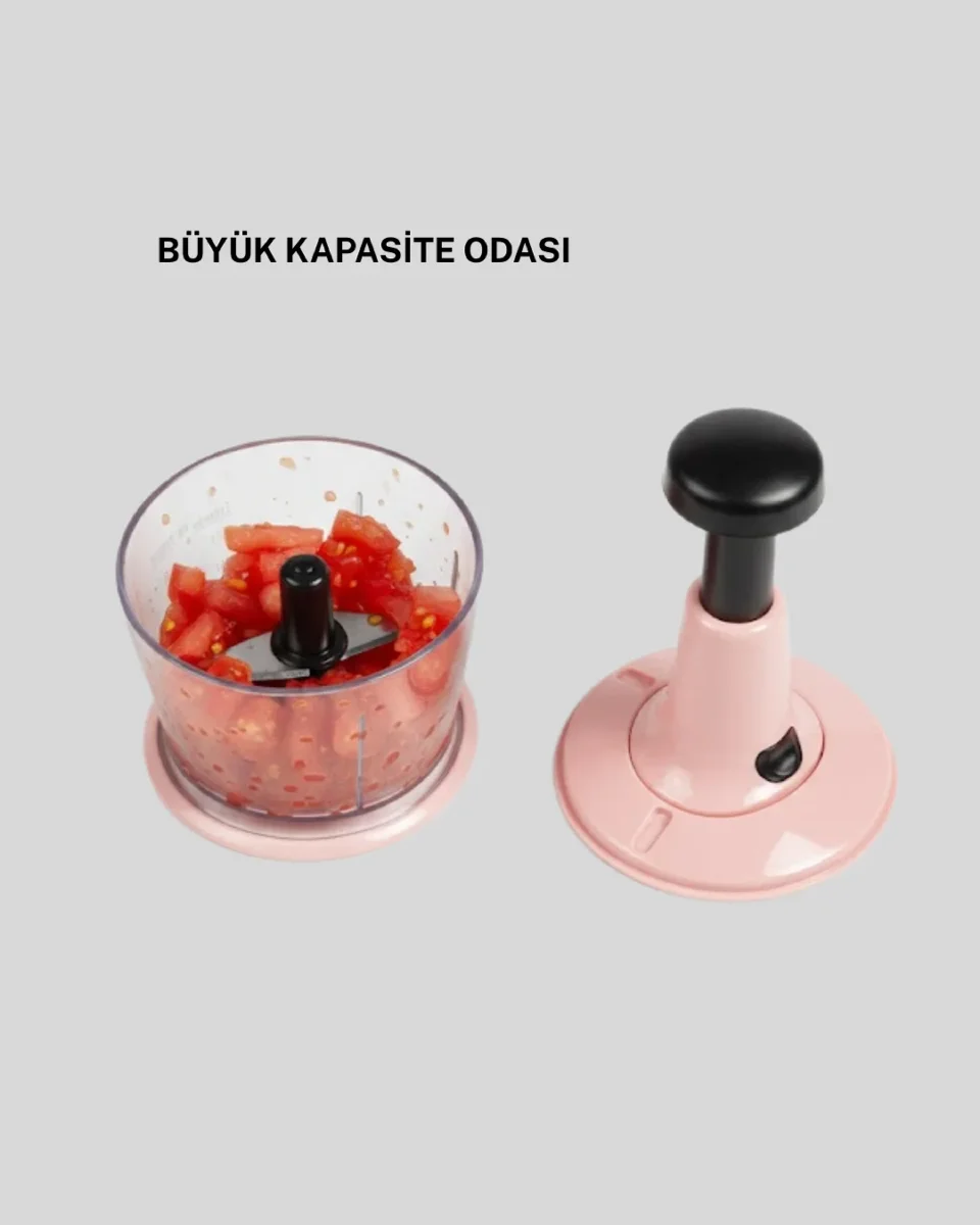 Geniş Hazneli Manuel Doğrayıcı Ev Tipi Kullanım görsel 3