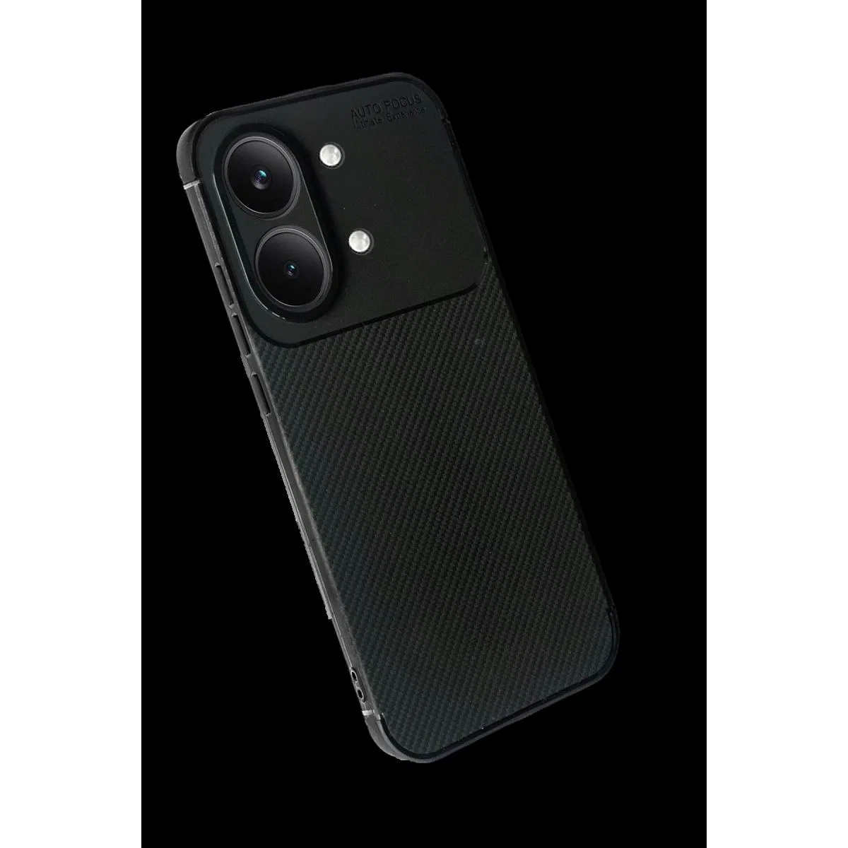 Xiaomi Poco X8 Pro Max Auto Focus Karbon Kapak - Siyah görsel 2