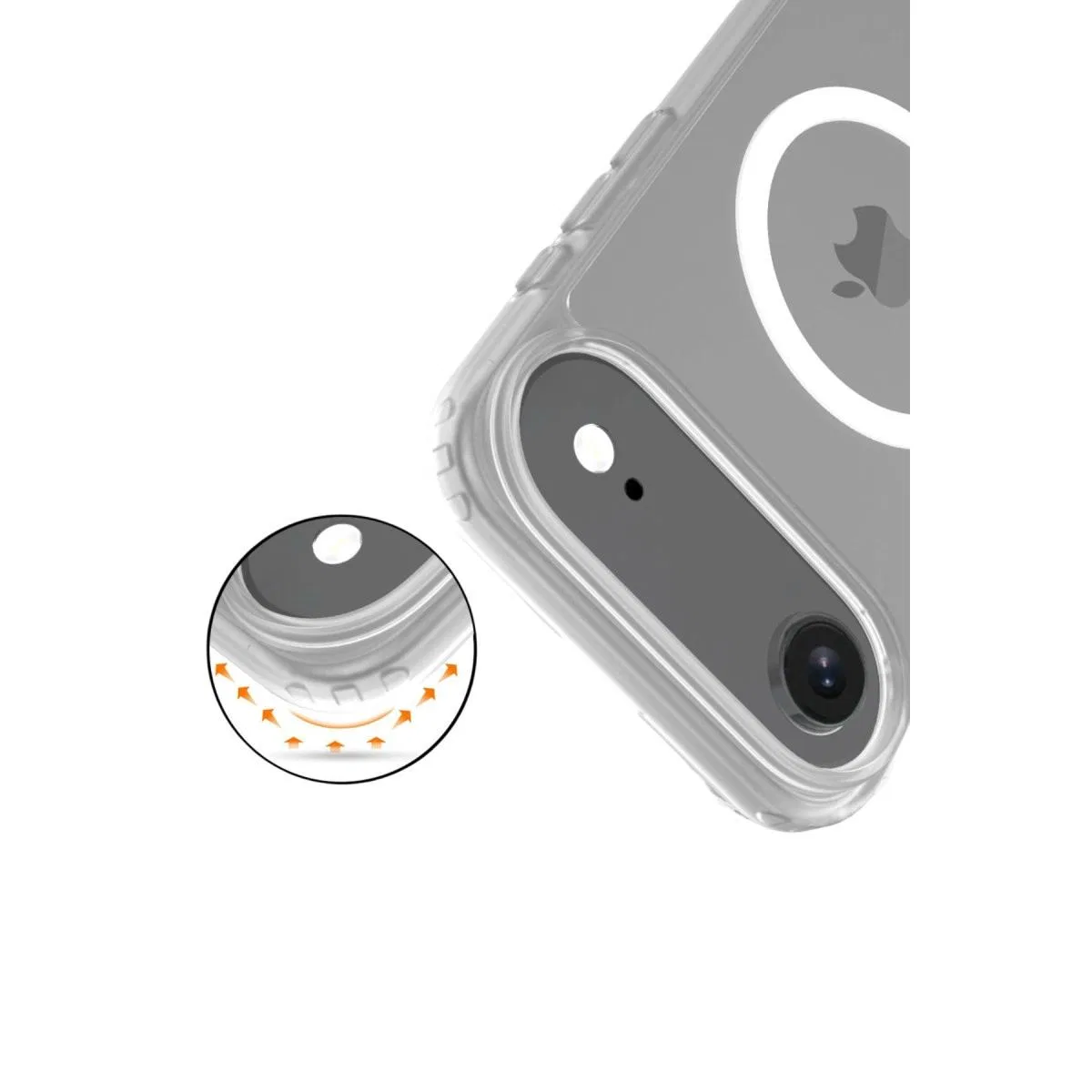 Joko Apple İphone 17 Air Jota Magsafe Kapak - Şeffaf görsel 3