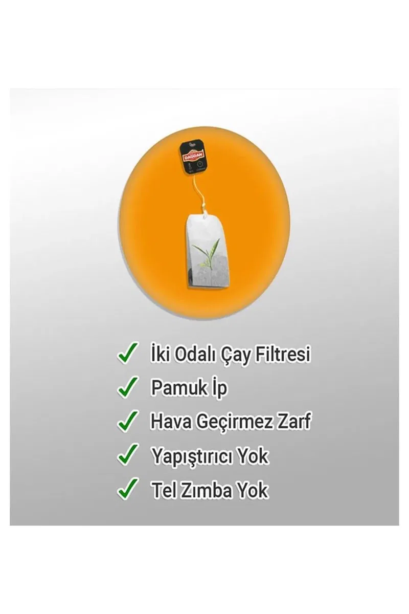 Kiraz Saplı Form Çayı Bardak Poşet 20’li görsel 3