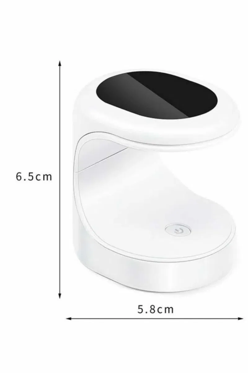 Seyehat Tipi Mini Oje Kurutucu Ultraviole Mor Işık Protez Tırnak Kurutucu Yeni Nesil görsel 5