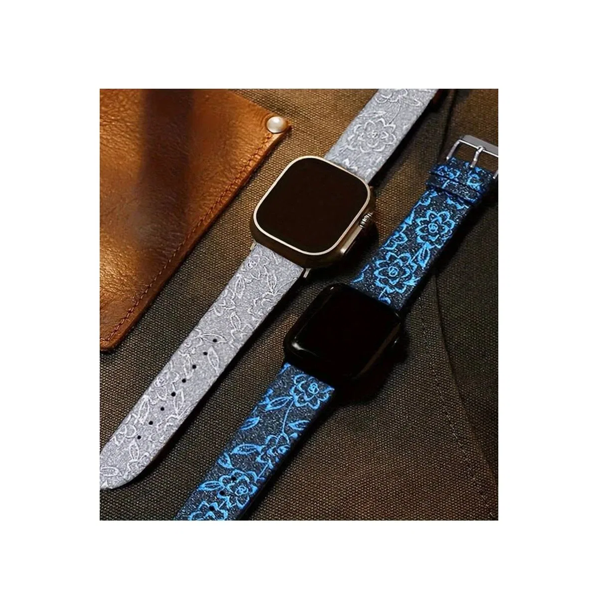 Apple Watch 38mm Creeper Desenli Kordon - Pembe görsel 3