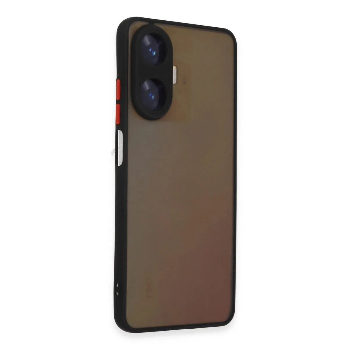 Realme C55 Kılıf Montreal Silikon Kapak - Siyah görsel 2
