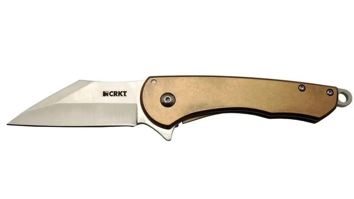 Crkt Jettison 6820 Brw Kahverengi Kamp / Outdoor Çakı 18, 5cm - Yarı Otomatik, Kemerlikli, Kutulu