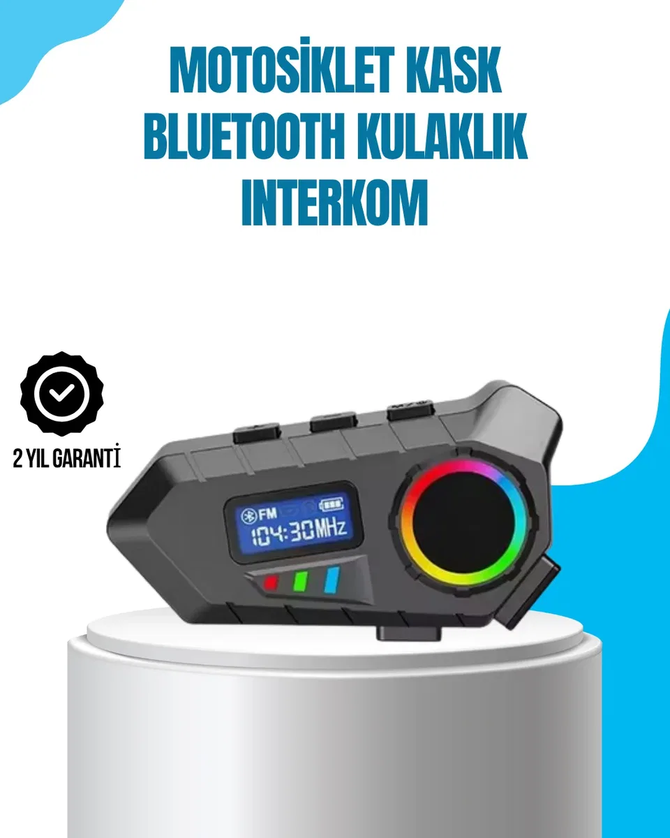 Bluetooth 5. 4 Kablosuz Hoparlör IP65 Su Geçirmez ve 40 Saat Uzun Pil Ömürlü