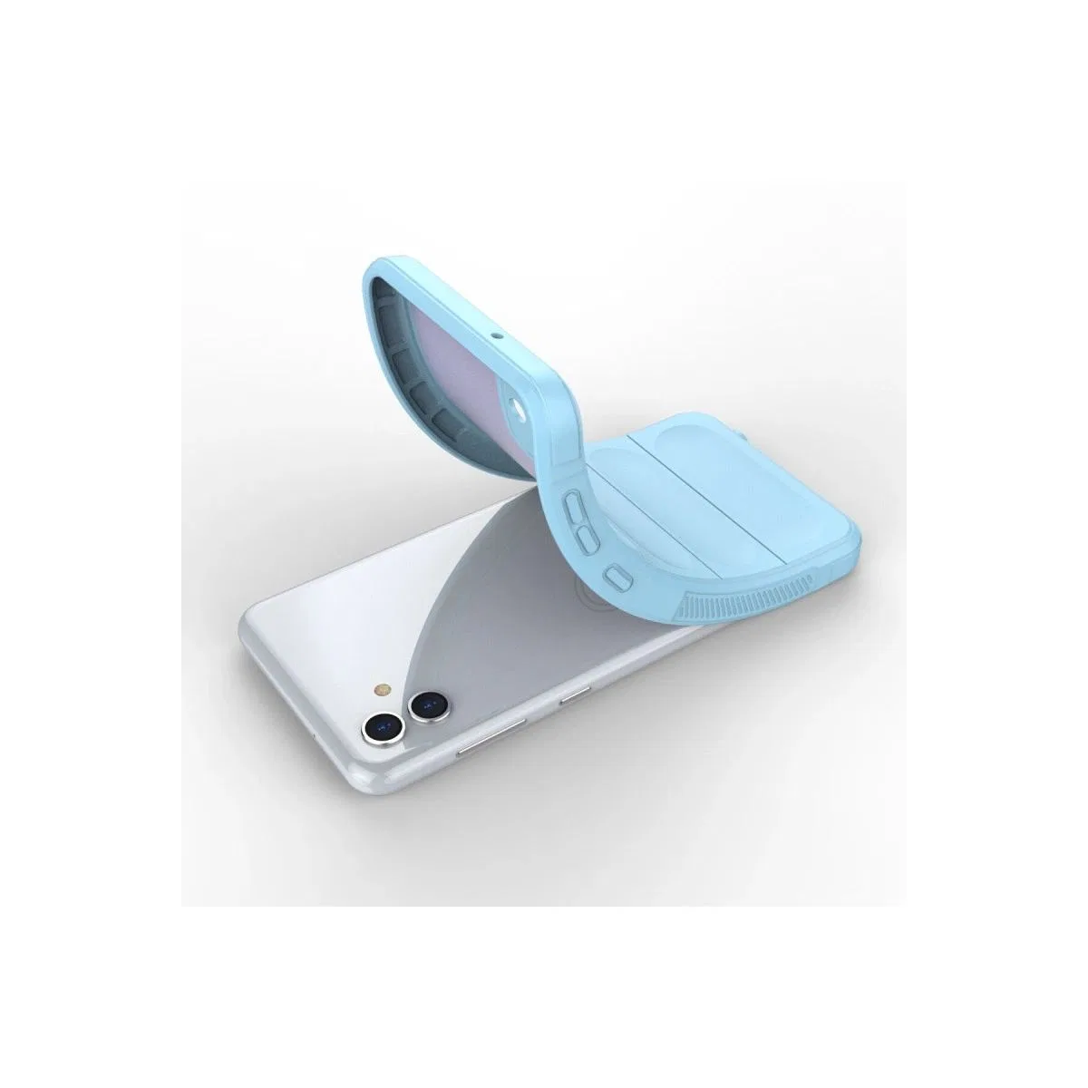 Samsung Galaxy A04 Kılıf Optimum Silikon - Sky Blue görsel 4