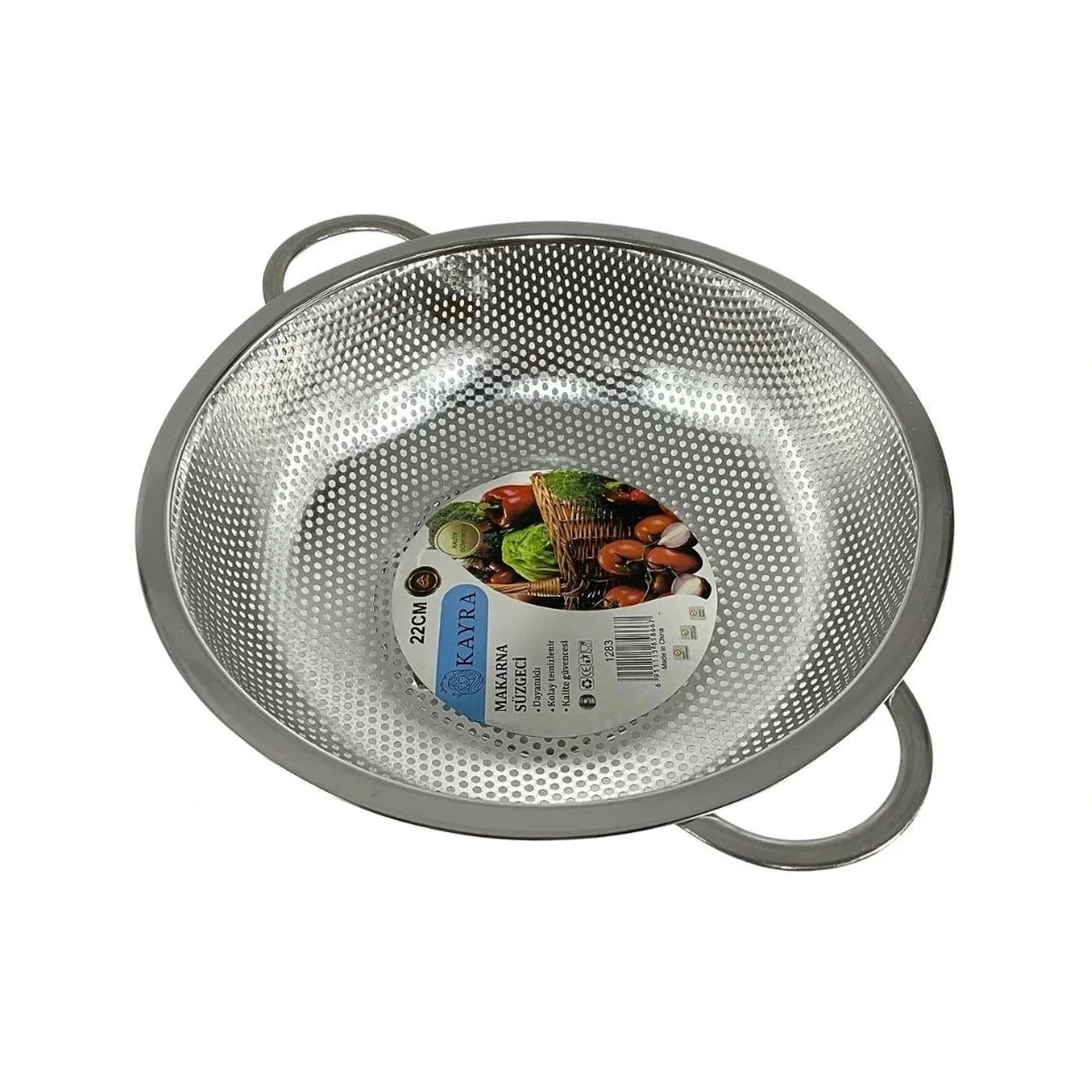 22 cm Metal Makarna Süzgeci
