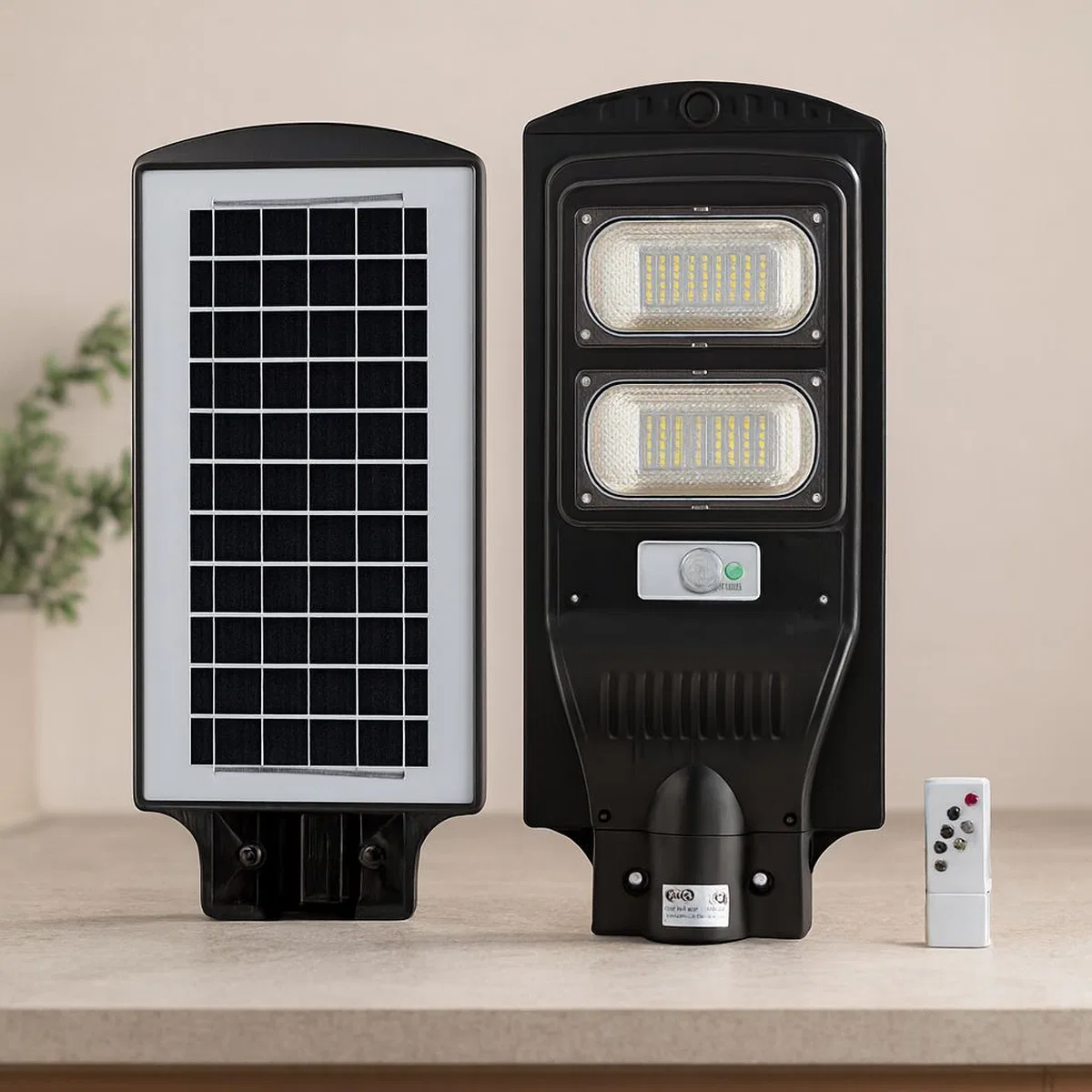 200W 6500K Solar Sokak Lambası Sensörlü Kumandalı