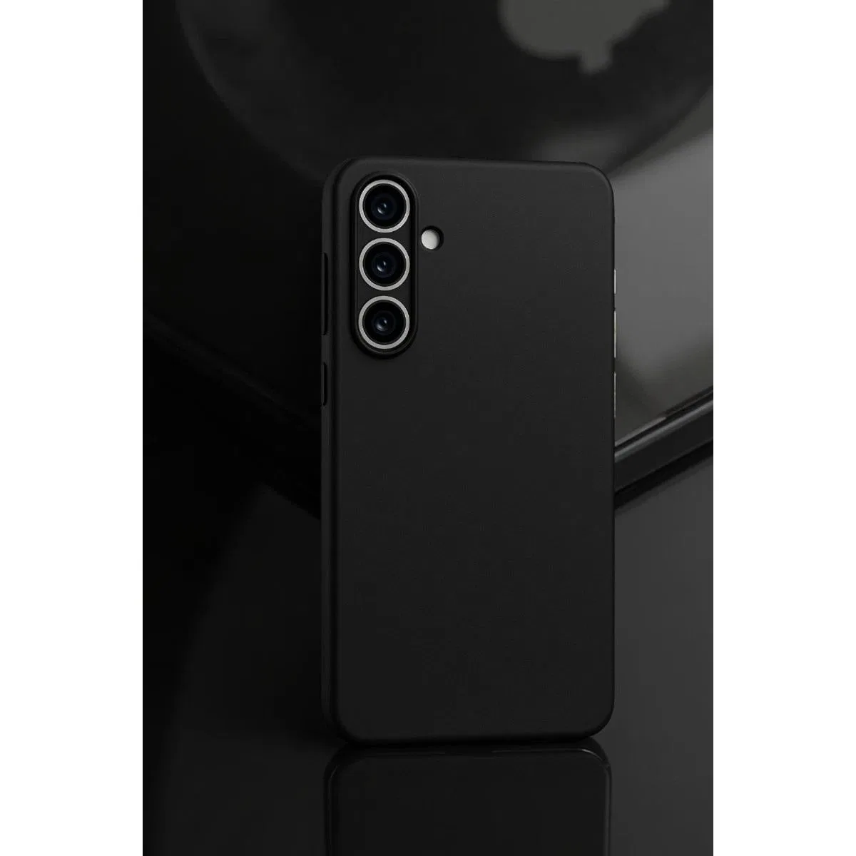 Samsung Galaxy A55 5g Kılıf First Silikon - Siyah görsel 2