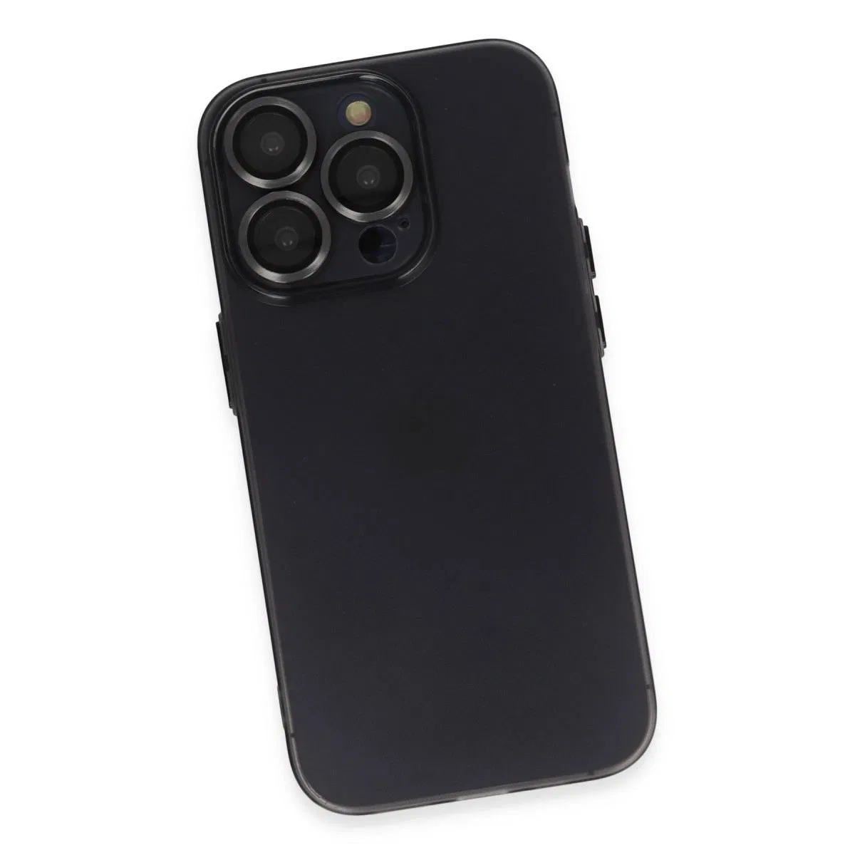 Apple İphone 13 Pro Kılıf Luko Lens Silikon - Siyah görsel 4