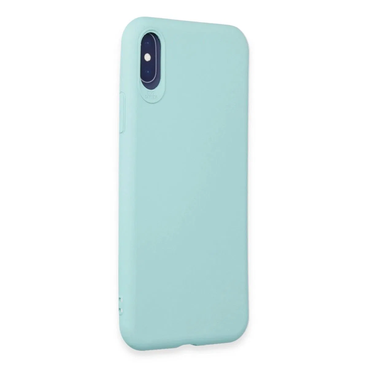 Apple İphone X Kılıf First Silikon - Turkuaz görsel 2