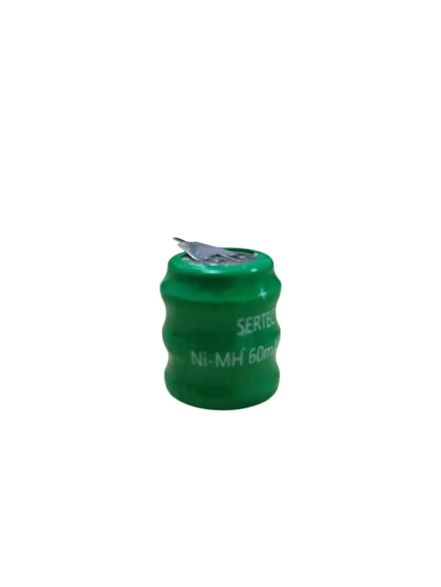 Sertec - 3. 6v 3s1p 60 Mah 2 Pin Nı-mh Buton Pil