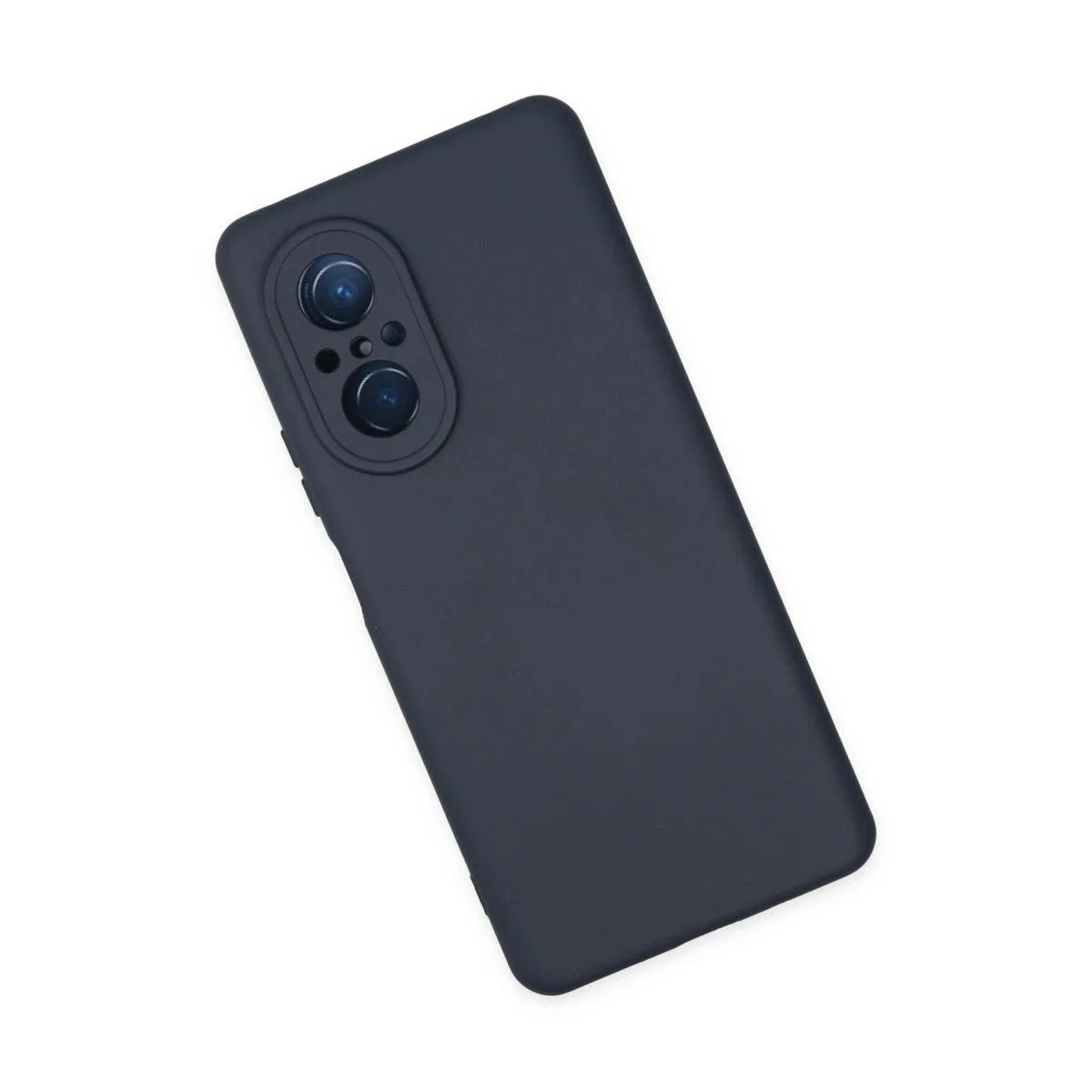 Huawei Nova 9 Se Kılıf Nano İçi Kadife Silikon - Lacivert görsel 3