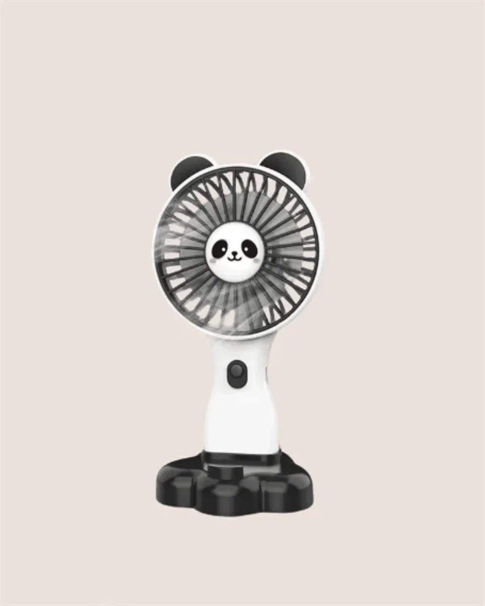 Kompakt Tasarımlı USB Şarjlı Mini Fan – Hayvan Figürlü Vantilatör