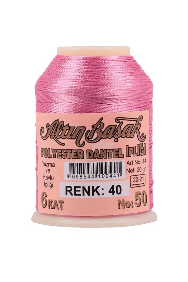 3 Adet Altınbaşak Oya ve Dantel İpi 20 gr - Royaleks - No: 347 - 040 - 505 görsel 4