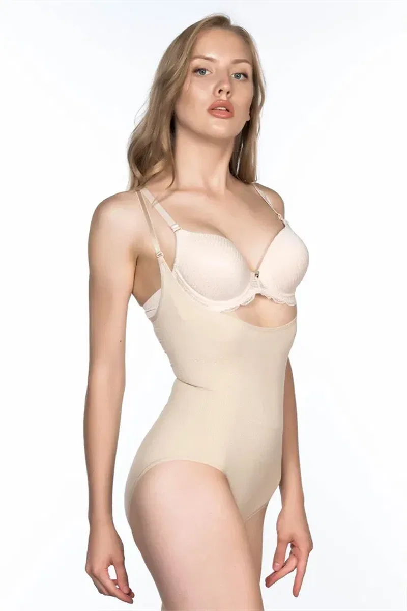 Ten Göğsü Açık Body Korse görsel 3