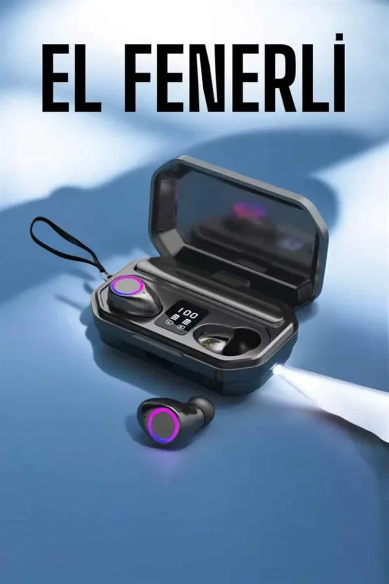 Bluetooth Kulaklık ANC Özelliği Yüksek Ses Kaliteli Uzun Pil Ömrü görsel 3