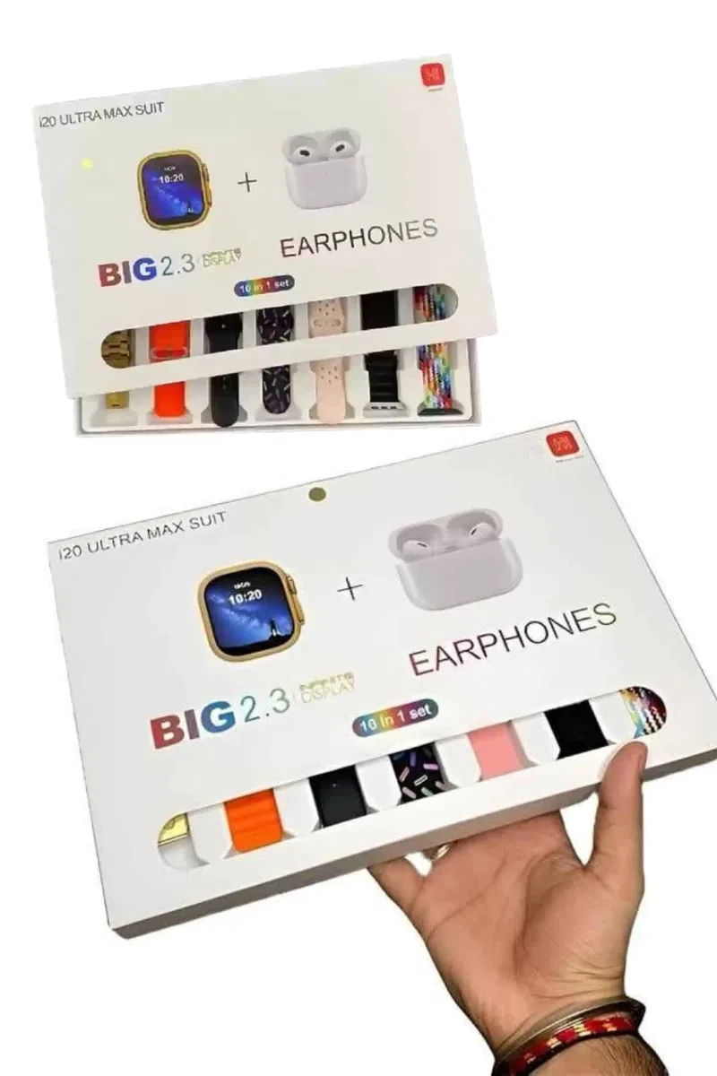 Akıllı Saat Bluetooth Kulaklık Hediyeli Bildirim Görme Sesli Görüşme Çoklu Kordon görsel 4