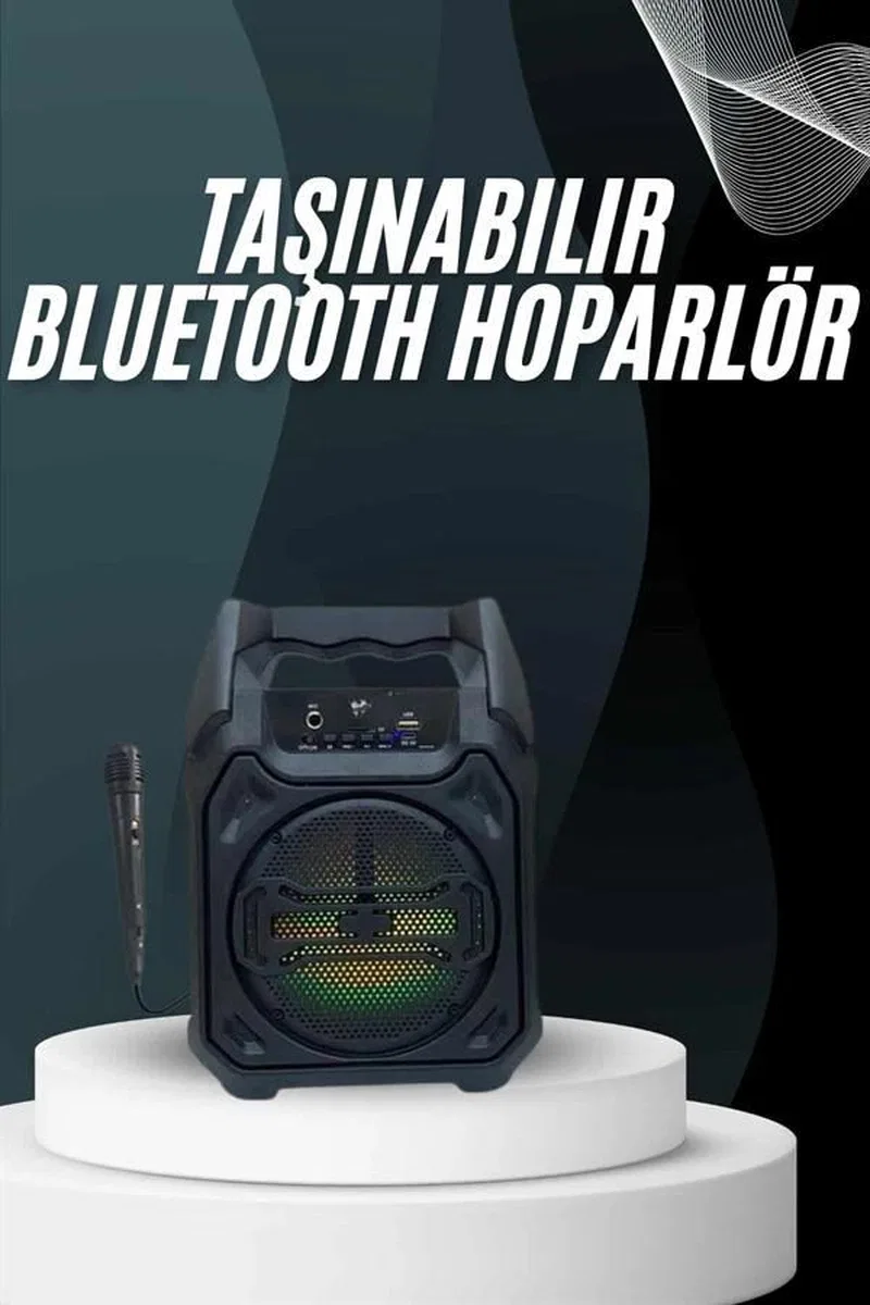 Yeni Nesil Bluetooth Hoparlör Usb Tf Kart Girişli Çoklu Bağlantı