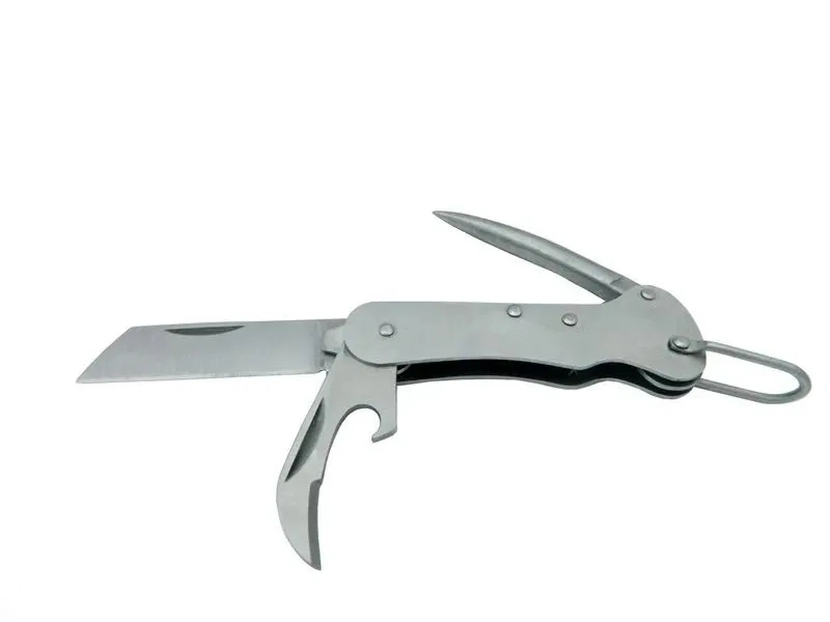 Pk 153 Gümüş Gemici Çakı 9, 5 Cm - Metal Sap, Manuel