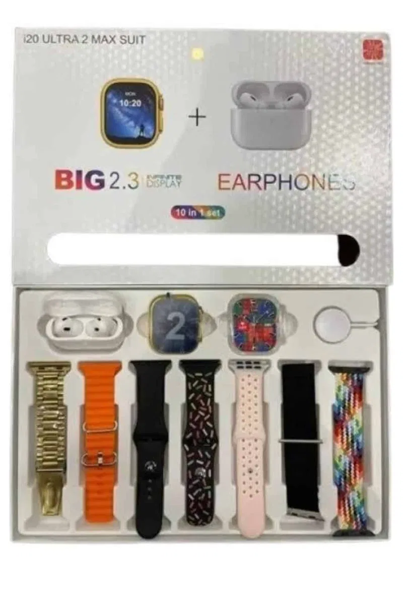 Akıllı Saat Bluetooth Kulaklık Hediyeli Bildirim Görme Sesli Görüşme Çoklu Kordon görsel 5