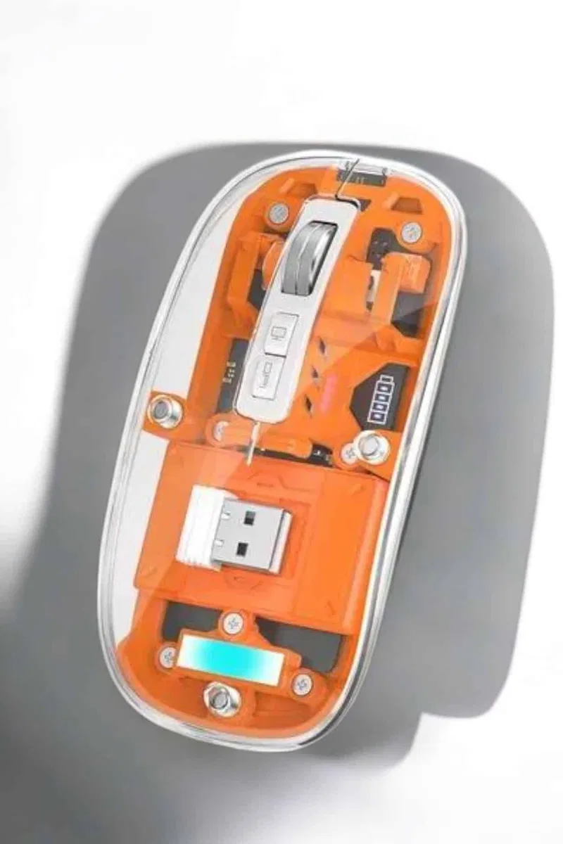 Kablosuz Mouse Fare 5. 0 Bluetooth Bağlantılı USB Girişli görsel 5